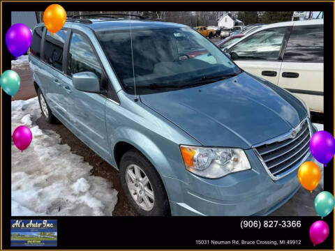 2010 Chrysler Town and Country for sale at Al's Auto Inc. in Bruce Crossing MI