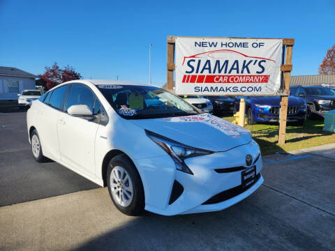 2017 Toyota Prius for sale at Siamak's Car Company llc in Woodburn OR