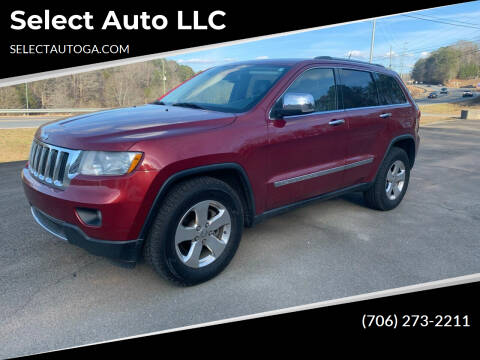 2012 Jeep Grand Cherokee for sale at Select Auto LLC in Ellijay GA