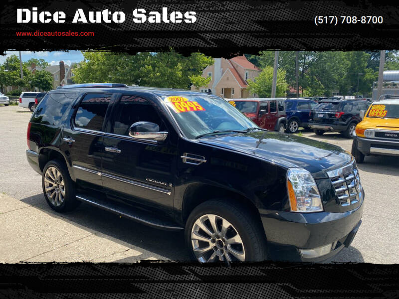 2007 Cadillac Escalade for sale at Dice Auto Sales in Lansing MI
