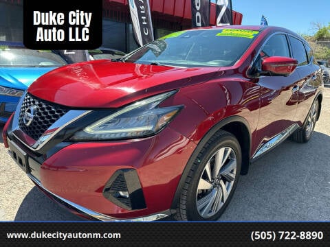 2021 Nissan Murano for sale at Duke City Auto LLC in Gallup NM