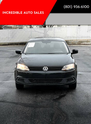 2011 Volkswagen Jetta for sale at INCREDIBLE AUTO SALES in Bountiful UT