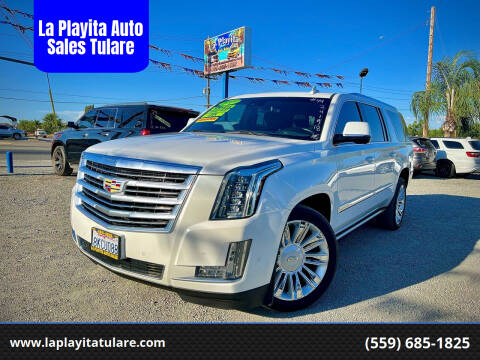 2018 Cadillac Escalade ESV for sale at La Playita Auto Sales Tulare in Tulare CA