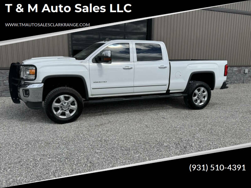 2018 GMC Sierra 2500HD for sale at T & M Auto Sales LLC in Clarkrange TN