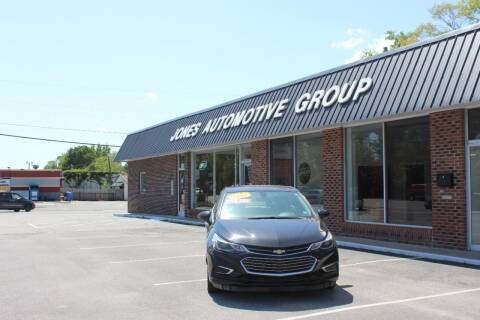 2016 Chevrolet Cruze for sale at Jones Automotive Group in Jacksonville NC