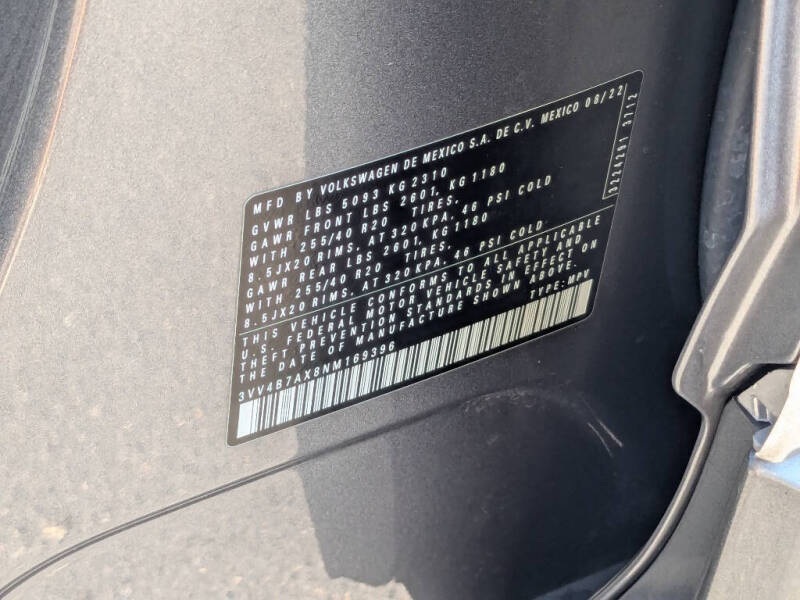 2022 Volkswagen Tiguan SEL R-Line 4Motion