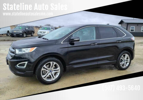 2016 Ford Edge for sale at Stateline Auto Sales in Mabel MN