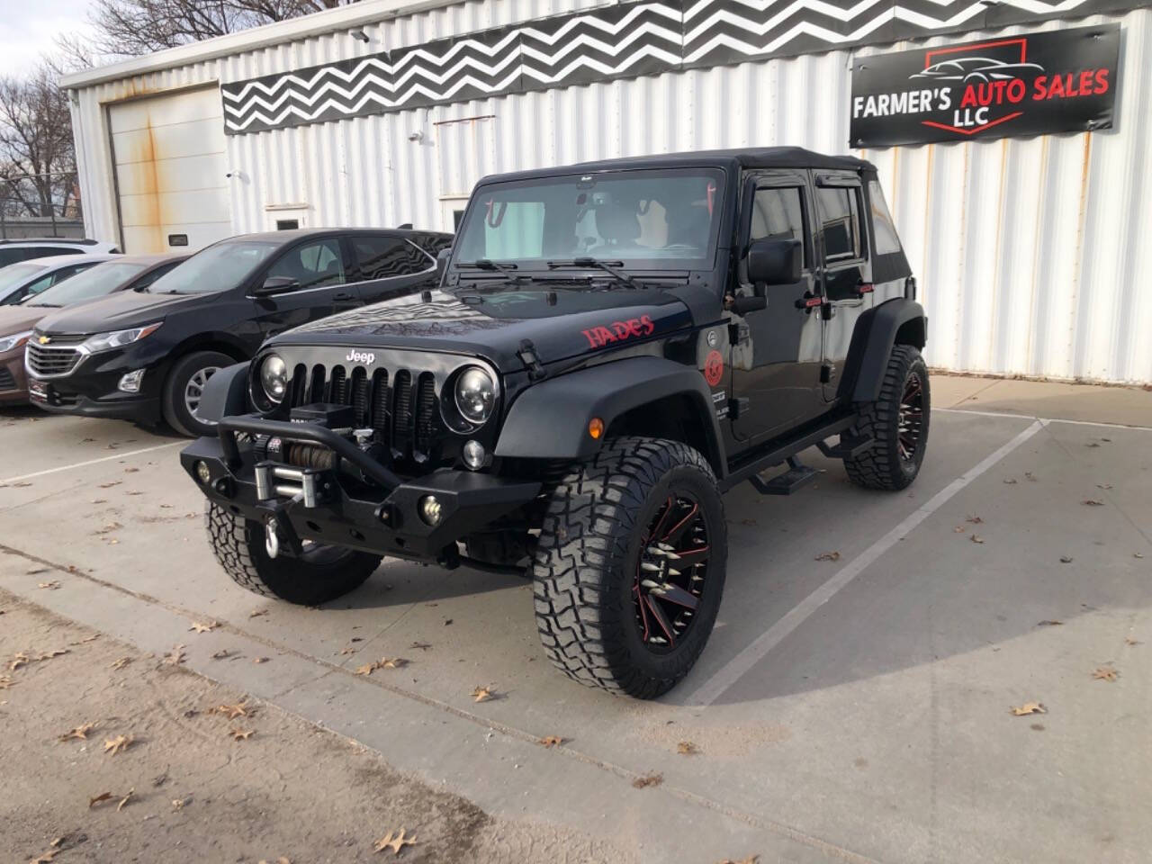 2015 Jeep Wrangler Unlimited for sale at FARMER's AUTO SALES in Seward, NE