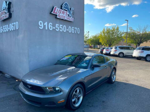 2011 Ford Mustang for sale at LIONS AUTO SALES in Sacramento CA