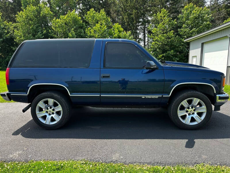 1998 Chevrolet Tahoe for sale at AG Auto Sales in Ontario NY