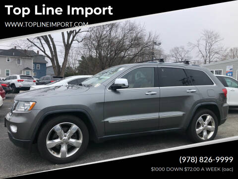 2011 Jeep Grand Cherokee for sale at Top Line Import in Haverhill MA