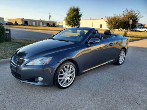 2010 Lexus IS 250C for sale at DFW Autohaus in Dallas TX