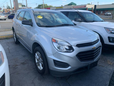 2016 Chevrolet Equinox for sale at Drive Now Auto in Youngstown OH