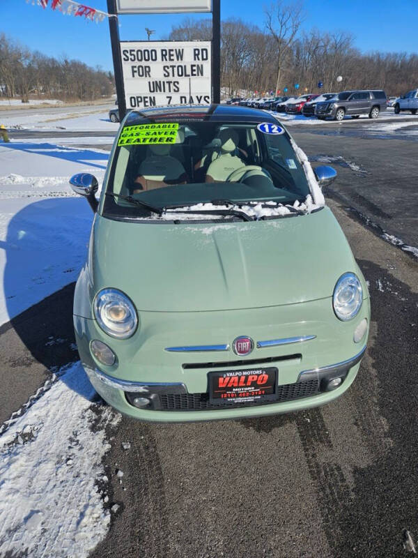 Used 2012 FIAT 500 Lounge with VIN 3C3CFFCRXCT229404 for sale in Valparaiso, IN