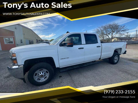 2017 Chevrolet Silverado 2500HD for sale at Tony's Auto Sales in Freeport TX