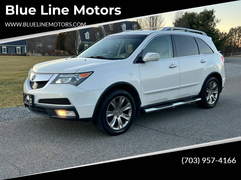 2012 Acura MDX for sale at Blue Line Motors in Winchester VA