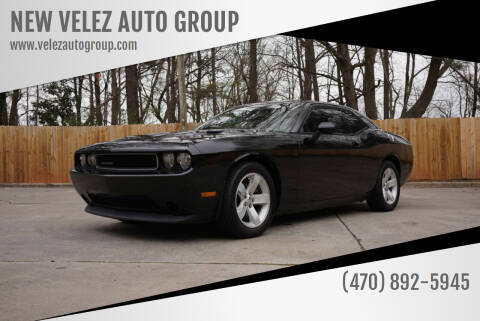 2012 Dodge Challenger for sale at NEW VELEZ AUTO GROUP in Gainesville GA
