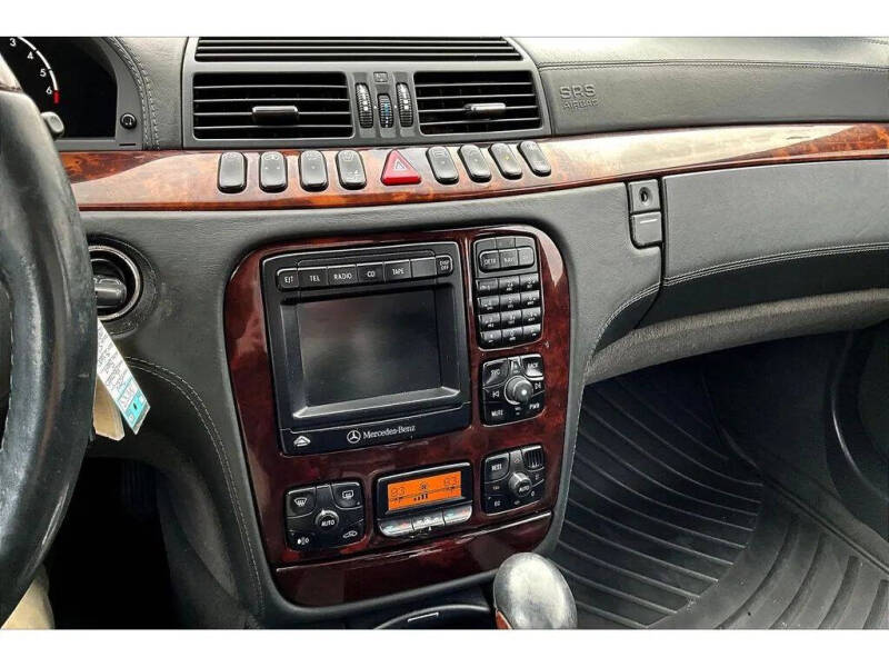 2001 Mercedes-Benz S-Class S 600
