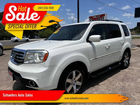 2012 Honda Pilot for sale at Schaefers Auto Sales in Victoria TX