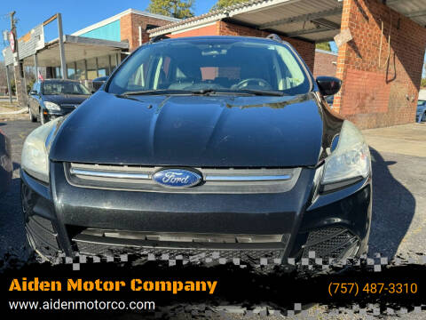 2014 Ford Escape for sale at Aiden Motor Company in Portsmouth VA