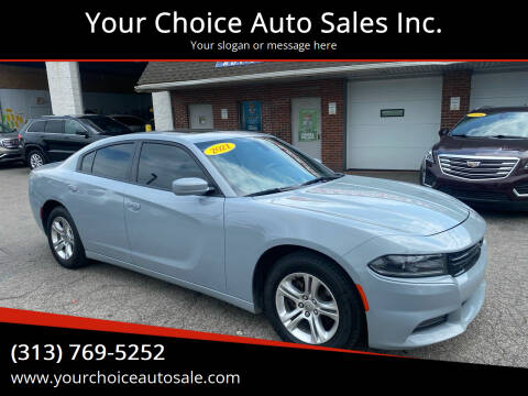 2021 Dodge Charger for sale at Your Choice Auto Sales Inc. in Dearborn MI