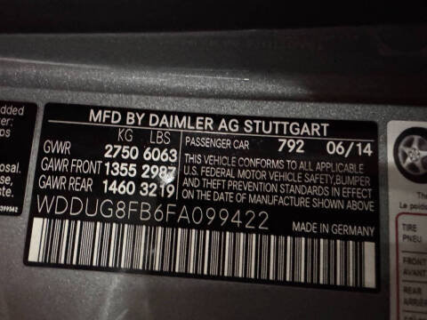 2015 Mercedes-Benz S-Class S 550 4MATIC