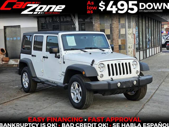 2017 Jeep Wrangler Unlimited for sale at Carzone Automall in South Gate CA