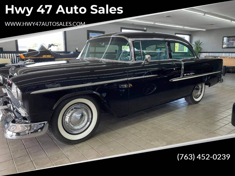1955 Chevrolet Bel Air for sale at Hwy 47 Auto Sales in Saint Francis MN