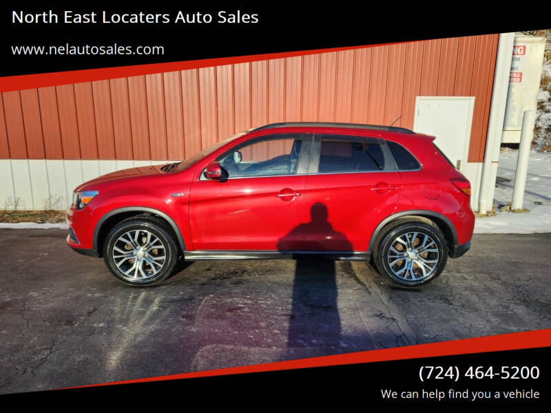 2016 Mitsubishi Outlander Sport for sale at North East Locaters Auto Sales in Indiana PA