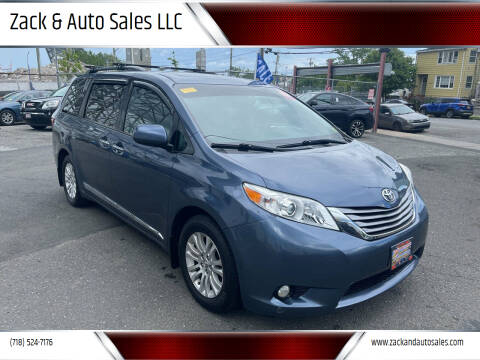 2017 Toyota Sienna for sale at Zack & Auto Sales LLC in Staten Island NY