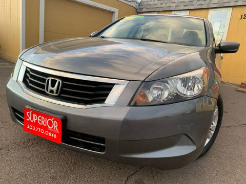 2009 Honda Accord for sale at Superior Auto Sales, LLC in Wheat Ridge CO