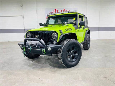 2013 Jeep Wrangler for sale at Auto Sales & Service Wholesale in Indianapolis IN