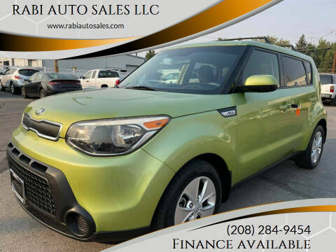 2015 Kia Soul for sale at RABI AUTO SALES LLC in Garden City ID