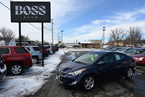 2013 Hyundai Elantra for sale at Boss Auto in Appleton WI