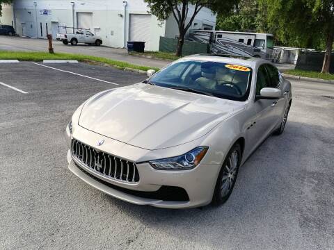 2014 Maserati Ghibli for sale at Best Price Car Dealer in Hallandale Beach FL