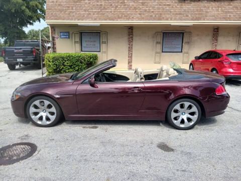 2007 BMW 6 Series for sale at LAND & SEA BROKERS INC in Pompano Beach FL
