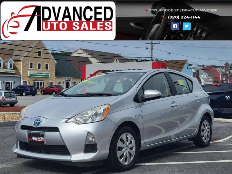 2014 Toyota Prius c for sale at Advanced Auto Sales in Dracut MA