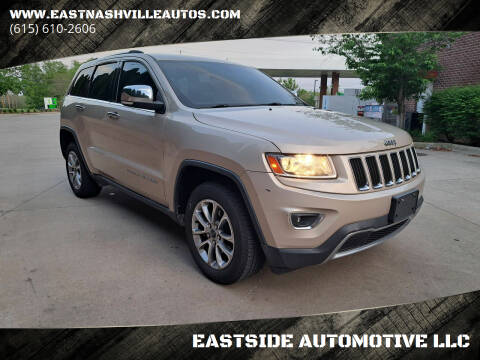 2014 Jeep Grand Cherokee for sale at EASTSIDE AUTOMOTIVE LLC in Nashville TN