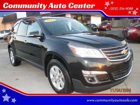 2014 Chevrolet Traverse for sale at Community Auto Center in Jeffersonville IN