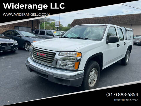 2006 GMC Canyon for sale at Widerange LLC in Greenwood IN