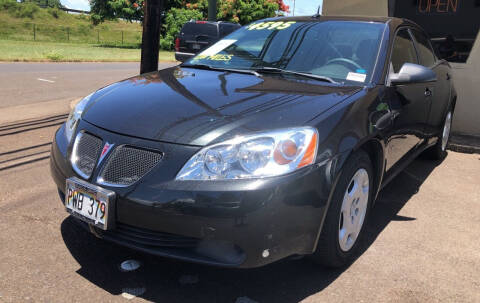 2008 Pontiac G6 for sale at PACIFIC ISLAND AUTO SALES in Wahiawa HI