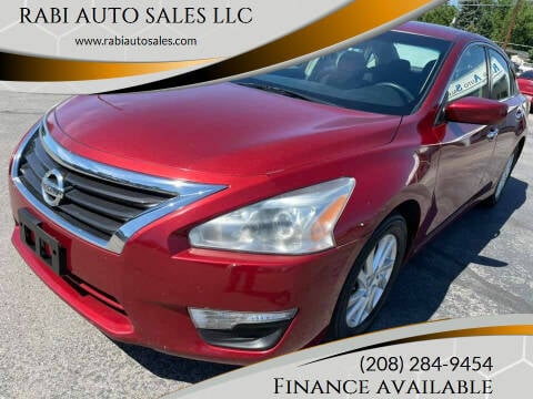 2013 Nissan Altima for sale at RABI AUTO SALES LLC in Garden City ID