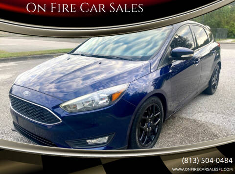 2016 Ford Focus for sale at On Fire Car Sales in Tampa FL