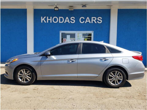 2015 Hyundai Sonata for sale at Khodas Cars in Gilroy CA