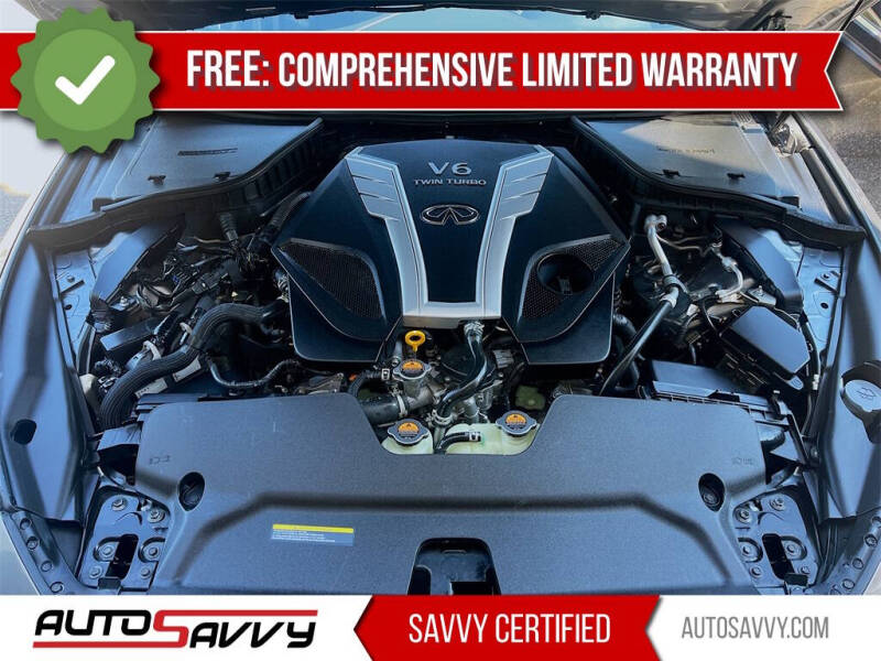 2022 Infiniti Q50 Red Sport 400