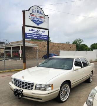 1999 Cadillac DeVille for sale at East Dallas Automotive in Dallas TX