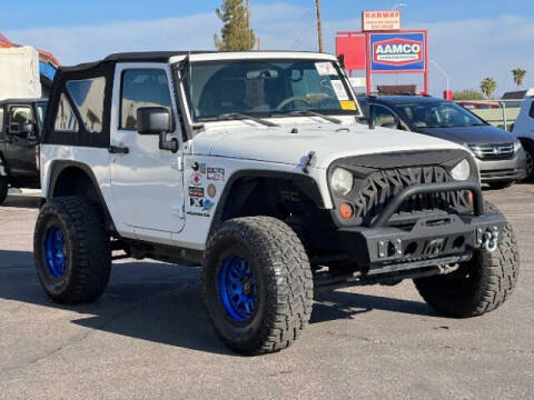 2009 Jeep Wrangler for sale at Adam's Cars in Mesa AZ