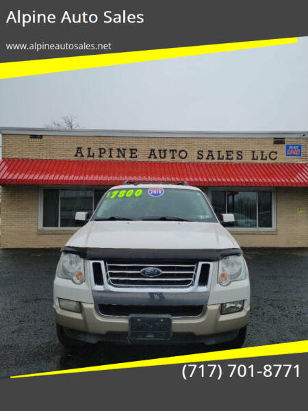 2010 Ford Explorer for sale at Alpine Auto Sales in Carlisle PA