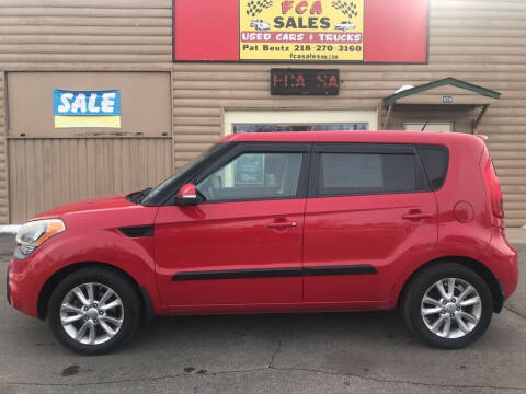 2013 Kia Soul for sale at FCA Sales in Motley MN