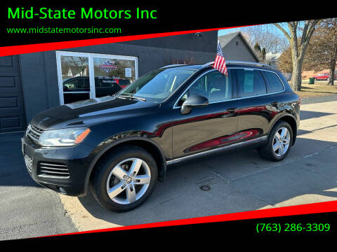 2013 Volkswagen Touareg for sale at Mid-State Motors Inc in Rockford MN
